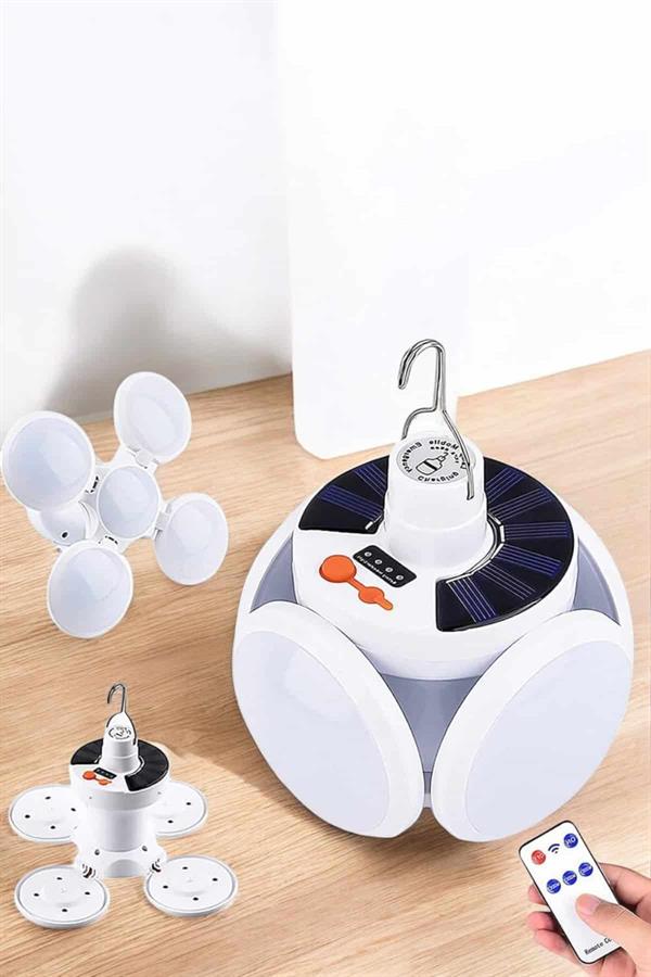 Katlanabilir Taşınabilir Kamp Lambası Işıldak Beyaz Işık Güneş Enerjili Solar Aydınlatma - Lisinya Katlanabilir Taşınabilir Kamp Lambası Işıldak Beyaz Işık Güneş Enerjili Solar Aydınlatma - Lisinya