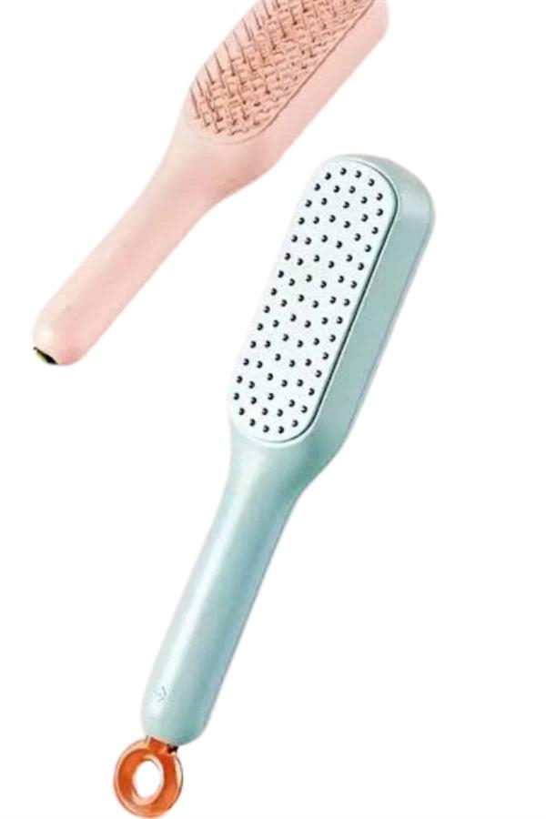 Kendi kendini Temizleyebilen Hijyenik Saç Fırçası Anti-Statik Teknolojisi - Lisinya Kendi kendini Temizleyebilen Hijyenik Saç Fırçası Anti-Statik Teknolojisi - Lisinya