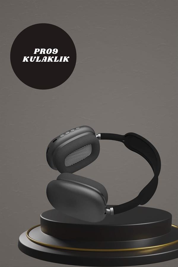 Kulak Üstü Kulaklık Pro9 ve Yeni Nesil Akıllı Saat Android ve İOS Uyumlu ANC Özelliği - Lisinya