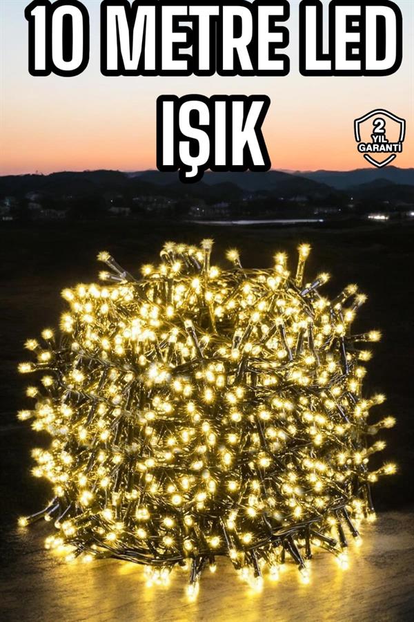 Led Işık 10 Metre Gün Işığı Parlak ve Doğal Ağaç Süsleme - Lisinya Led Işık 10 Metre Gün Işığı Parlak ve Doğal Ağaç Süsleme - Lisinya