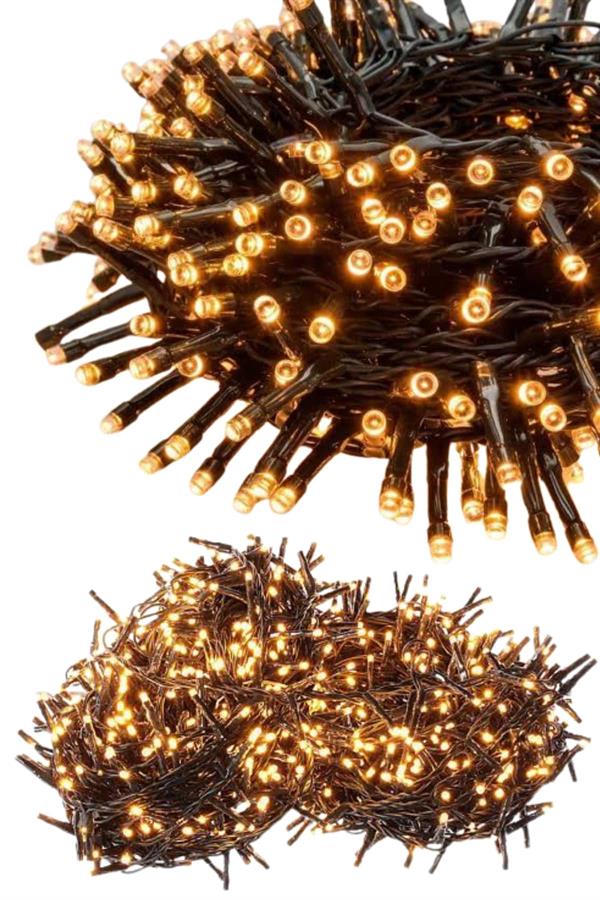 Led Işık Ağaç Süsleme Ampüllü Dekoratif Aydınlatma 10 Metre Gün Işığı - Lisinya