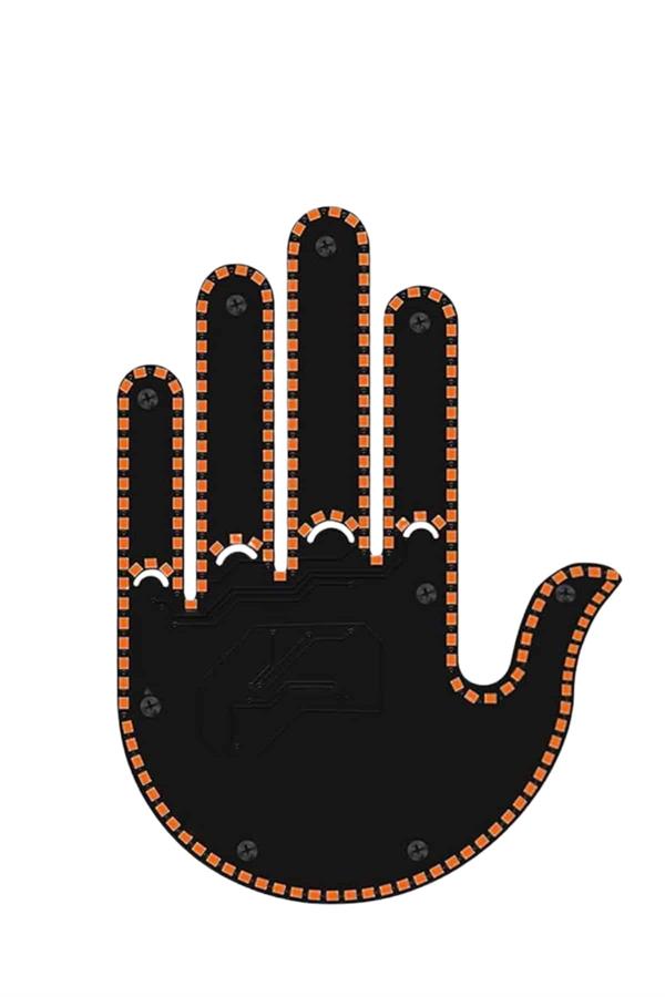 Led Işık El İşareti Araç Camı İçin Uzaktan Kumandalı - Lisinya Led Işık El İşareti Araç Camı İçin Uzaktan Kumandalı - Lisinya