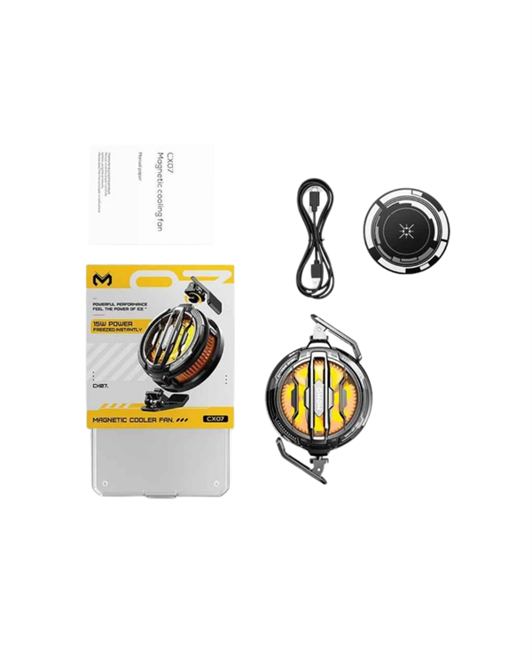 Telefon Soğutucu | LED Işık Efektli | Power Aparatlı | Sessiz ve Taşınabilir Model - Lisinya