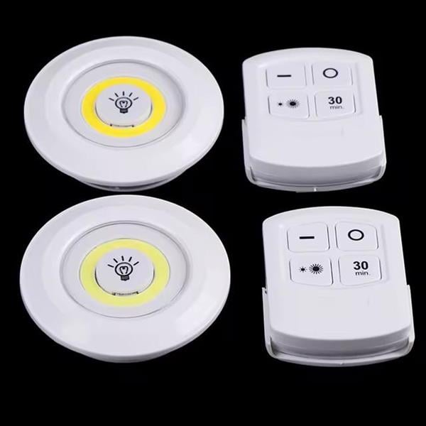 Led Lamba 3'lü Uzaktan Kumandalı Yapışkanlı Beyaz Işık - Lisinya Led Lamba 3'lü Uzaktan Kumandalı Yapışkanlı Beyaz Işık - Lisinya