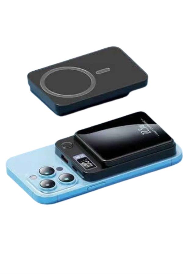 Magsafe Hızlı Şarj 10.000 Mah Wireless Şarj Powerbank Android ve İOS Uyumlu - Lisinya Magsafe Hızlı Şarj 10.000 Mah Wireless Şarj Powerbank Android ve İOS Uyumlu - Lisinya