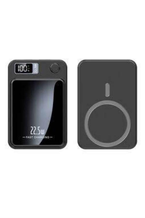 Magsafe Hızlı Şarj 10.000 Mah Wireless Şarj Powerbank Android ve İOS Uyumlu - Lisinya Magsafe Hızlı Şarj 10.000 Mah Wireless Şarj Powerbank Android ve İOS Uyumlu - Lisinya