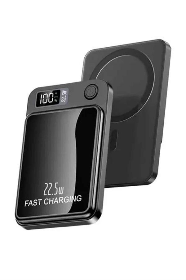 Magsafe Hızlı Şarj 10.000 Mah Wireless Şarj Powerbank Android ve İOS Uyumlu - Lisinya Magsafe Hızlı Şarj 10.000 Mah Wireless Şarj Powerbank Android ve İOS Uyumlu - Lisinya