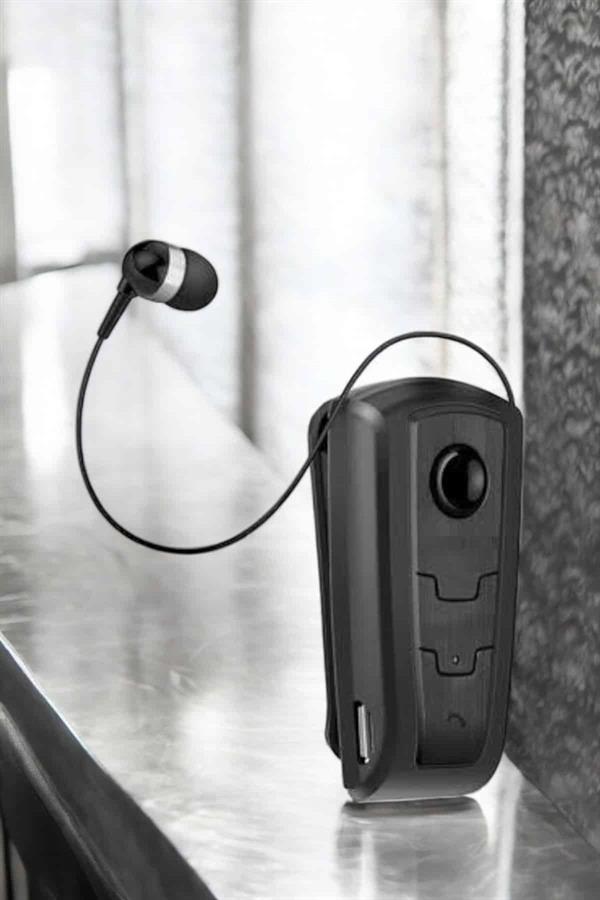 Makaralı Bluetooth Kulaklık Kulak İçi Android iOS Uyumlu Titreşimli - Lisinya