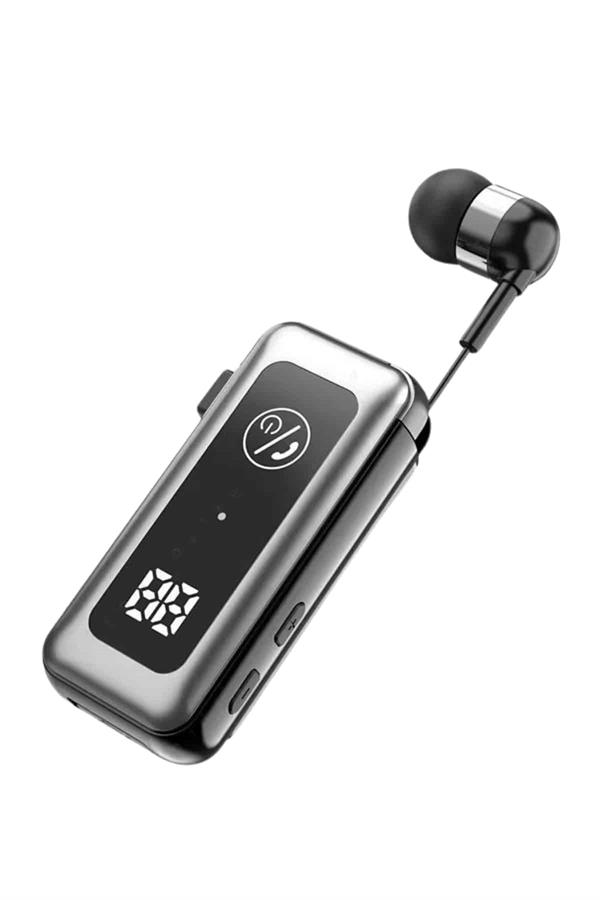 Makaralı Kulaklık SD Kart Girişli Dijital Göstergeli Kablolu Bluetooth Kulaklık - Lisinya