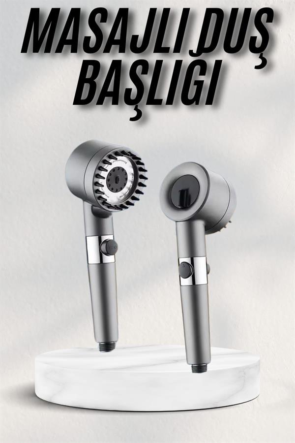 Masaj Etkili Turbolu Çok Fonksiyonlu Filtreli Duş Başlığı Yeni Nesil - Lisinya