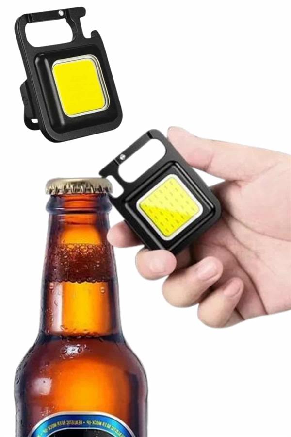 Mıknatıslı Parlak Led Işık 3 Fonksiyonlu Şarj edilebilir Ledli Mini Taşınabilir - Lisinya