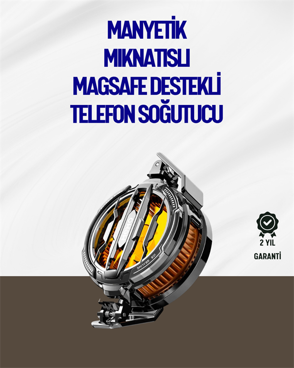 Mıknatıslı ve Aparatlı Montajlı Soğutucu Fan | Her Cihaza Uyumlu | LED Göstergeli - Lisinya