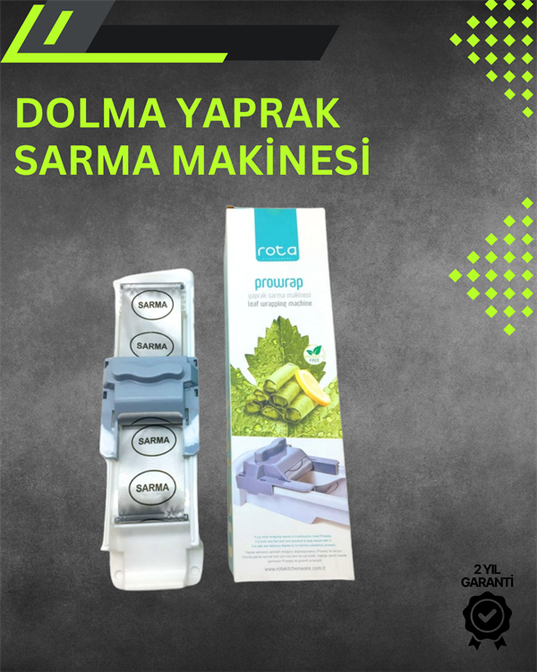 Manuel Yaprak Sarma Cihazı Gıdaya Uygun Kolay Temizlenebilir Tasarım - Lisinya