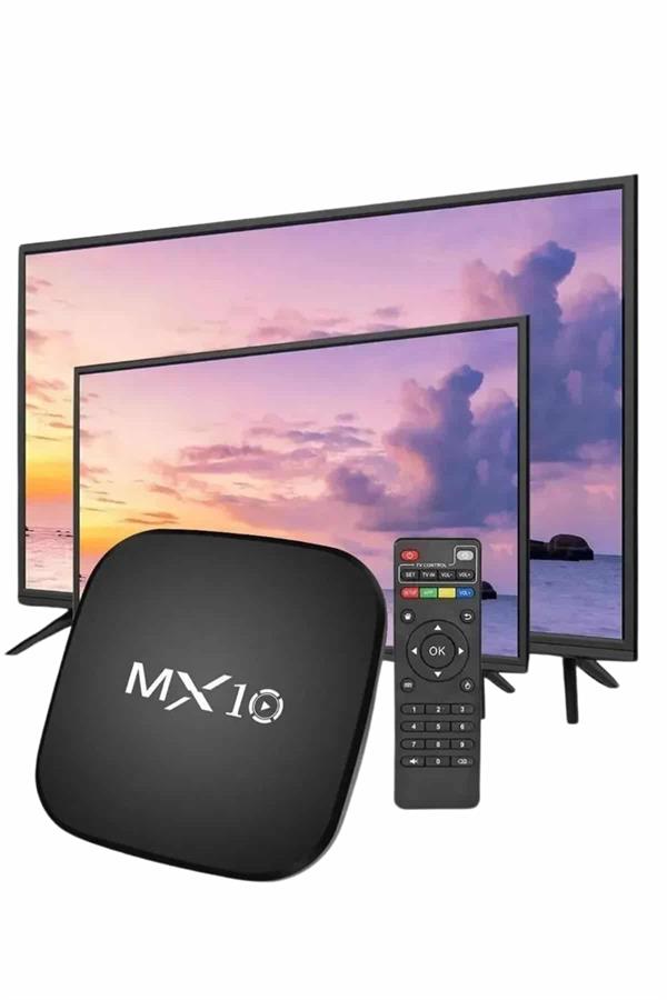 Mx Box Android Tv Media Sound 4K Ultra HD Görüntü Kaliteli - Lisinya