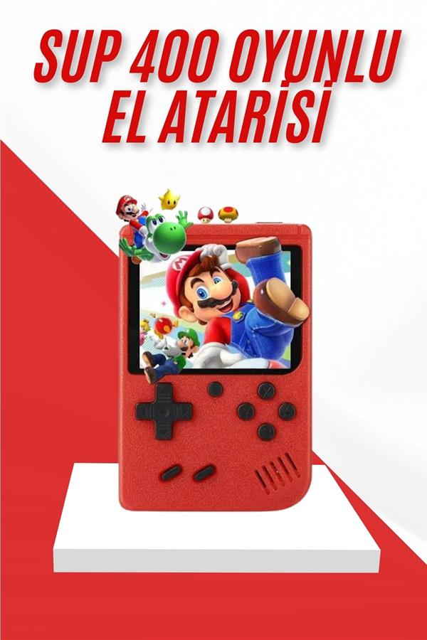 Nostalji Oyunlu Mini Atari Gamebox 400 Oyunlu El Atarisi - Lisinya