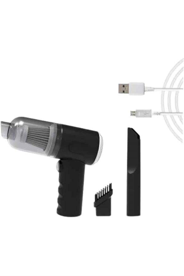 Oto Araç Ev Taşınabilir El Tipi Süpürge Mini Araç Süpürgesi Vakumlu - Lisinya