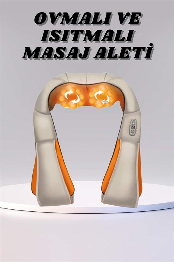 Ovmalı, Boyun Sırt İnsan Eli Hissi Veren Şarjlı Masaj Aleti Masaj Cihazı - Lisinya Ovmalı, Boyun Sırt İnsan Eli Hissi Veren Şarjlı Masaj Aleti Masaj Cihazı - Lisinya