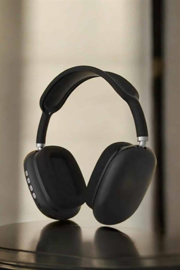 P9 Plus Kulaklık Siyah Bluetooth Bağlantılı Kulak Üstü Kablosuz - Lisinya P9 Plus Kulaklık Siyah Bluetooth Bağlantılı Kulak Üstü Kablosuz - Lisinya