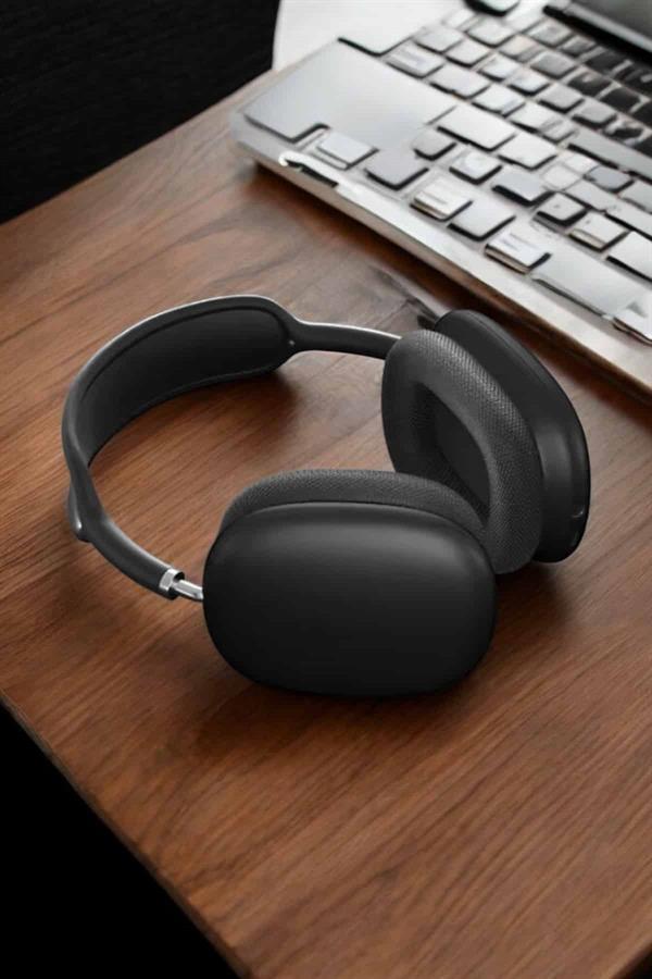 P9 Plus Kulaklık Siyah Bluetooth Bağlantılı Kulak Üstü Kablosuz ANC Özelliği - Lisinya