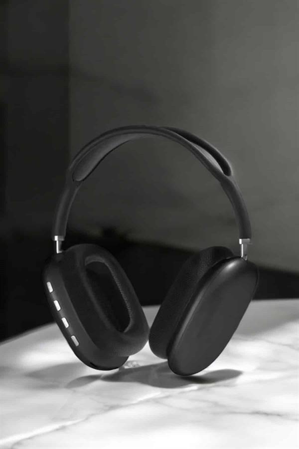 P9 Plus Kulaklık Siyah Bluetooth Bağlantılı Kulak Üstü Kablosuz - Lisinya