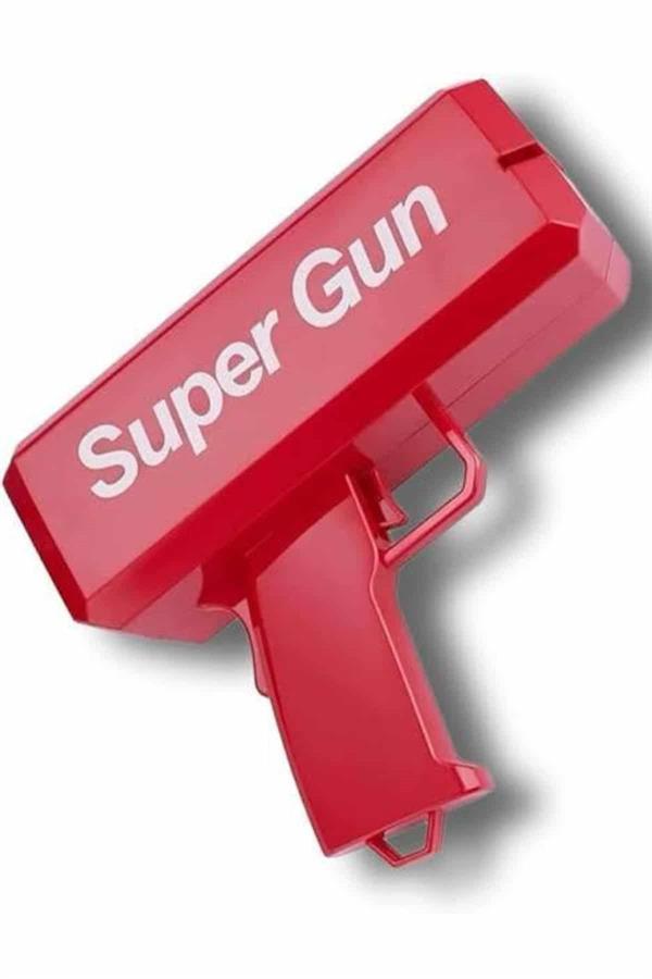 Para Dolar Saçma Para Atma Tabancası Otomatik Kırmızı Oyuncak - Lisinya Para Dolar Saçma Para Atma Tabancası Otomatik Kırmızı Oyuncak - Lisinya