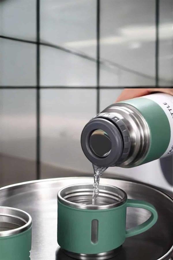 Paslanmaz Çelik 3’lü Termos Seti Vakumlu ve 8 Saat Isı Koruma - Lisinya Paslanmaz Çelik 3’lü Termos Seti Vakumlu ve 8 Saat Isı Koruma - Lisinya