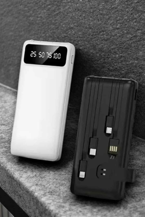 Powerbank 20.000 Mah LCD Ekran USB Lightning Type-C Uyumlu İOS ve Android - Lisinya Powerbank 20.000 Mah LCD Ekran USB Lightning Type-C Uyumlu İOS ve Android - Lisinya