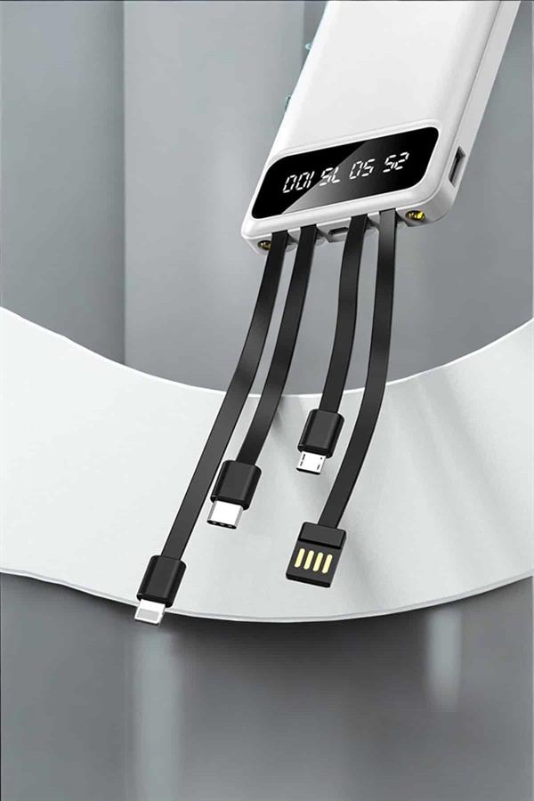 Powerbank 20.000 Mah LCD Ekran USB Lightning Type-C Uyumlu İOS ve Android - Lisinya Powerbank 20.000 Mah LCD Ekran USB Lightning Type-C Uyumlu İOS ve Android - Lisinya