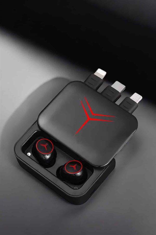 Powerbankli Kulaklık Bluetooth Bağlantılı Çoklu Bağlantı - Lisinya