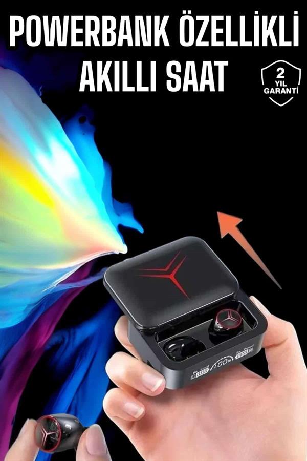 Powerbankli Kulaklık Bluetooth Bağlantılı Çoklu Bağlantı - Lisinya