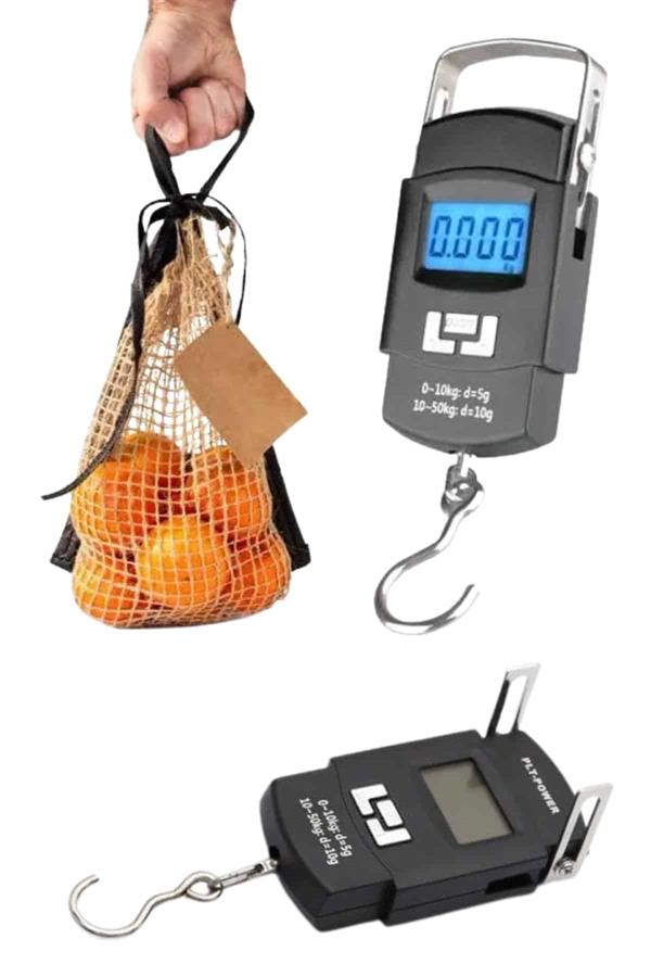 Profesyonel El Terazisi El Kantarı 50 Kg Dijital Göstergeli Tartı - Lisinya