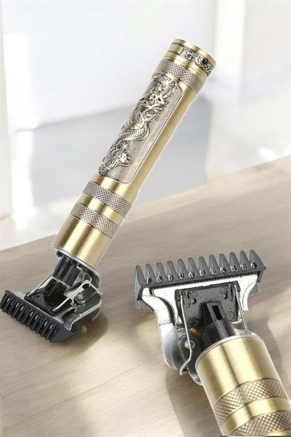 Profesyonel Şarjlı Saç ve Sakal Şekillendirici Çizik Tıraş Makinesi - Lisinya