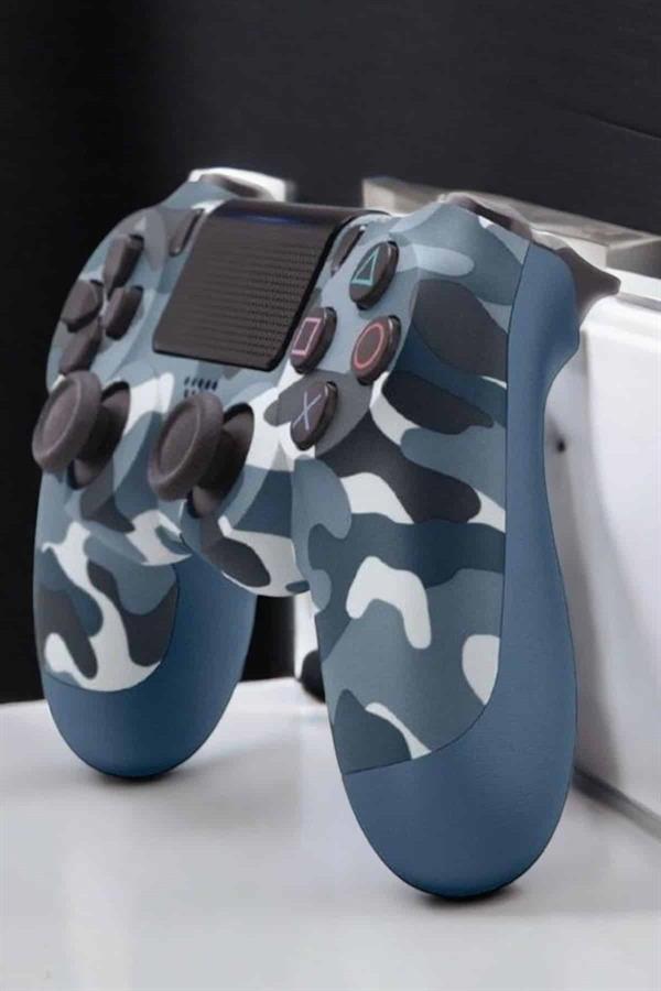 PS4 Oyun Kolu Kamuflaj Desenli Joystick - Lisinya