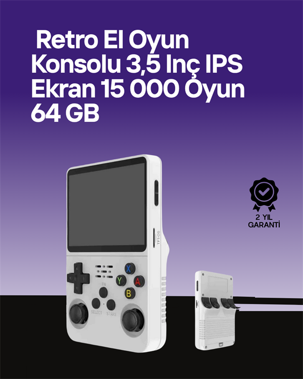 64 GB Retro Oyun Konsolu – Çoklu Emülatör Desteği, Linux Tabanlı Açık Sistem - Lisinya 64 GB Retro Oyun Konsolu – Çoklu Emülatör Desteği, Linux Tabanlı Açık Sistem - Lisinya