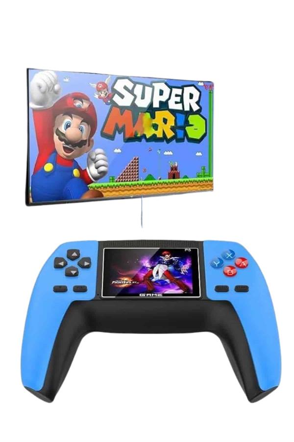 Retro Konsol P5 Uyumlu Taşınabilir 520 Oyunlu Kablosuz Game Stick - Lisinya