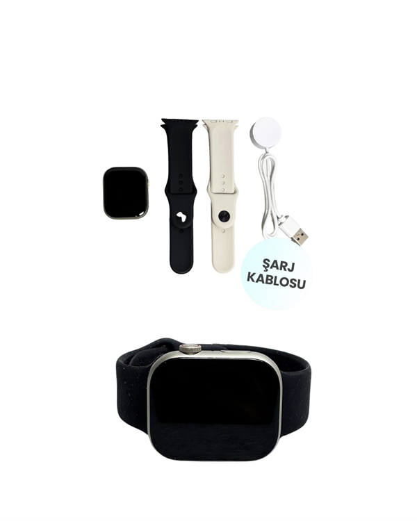 RS12 PRO+ Titanyum Kasa Akıllı Saat – Uyku ve Nabız Takibi, Suya Dayanıklı, Bluetooth Arama - Lisinya