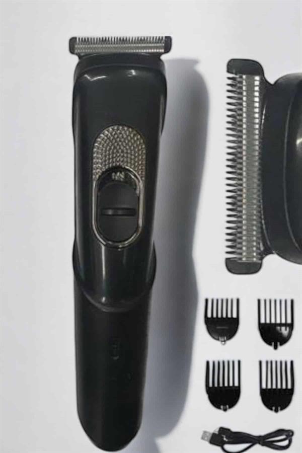 Saç Sakal Lazer Epilasyon Öncesi Tüy Kısaltma Makinesi Unısex 4 Taraklı - Lisinya