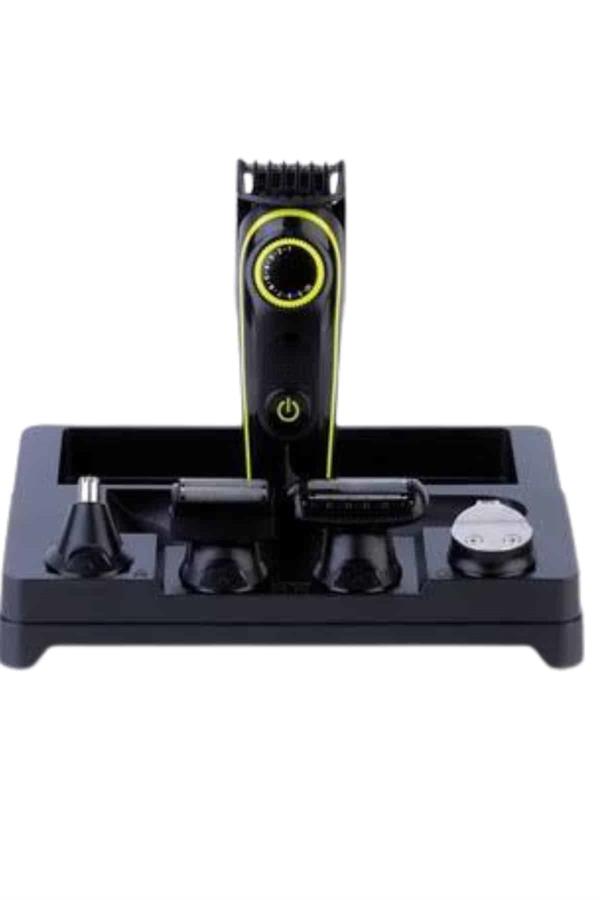 Saç Sakal Vücut Tıraş Makinesi 5in1 Kablosuz Burun Kulak Tıraş Makinesi - Lisinya