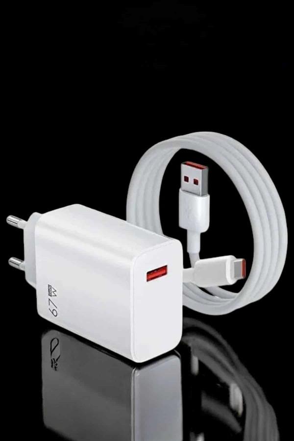 Şarj Aleti Turbo Hızlı 67W Type-C Hızlı Şarj - Lisinya