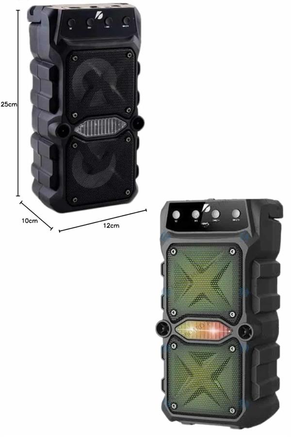 Ses Bombası Kablosuz Bluetooth Hoparlör Çift Çıkışlı Yüksek Ses Kaliteli Hoparlör - Lisinya