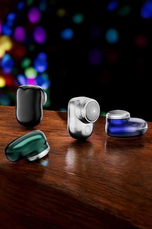 Seyahat Tipi Tıraş Makinesi Taşınabilir Kablosuz Mini Paslanmaz Çelik - Lisinya