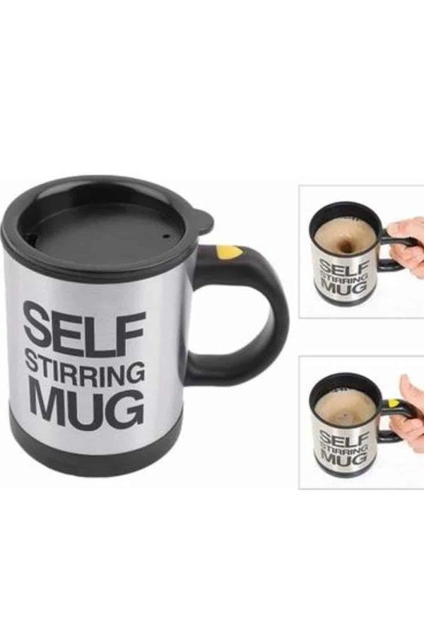 Sıcak Tutan Termos Bardak Kendi Kendini Karıştıran Mikser Kupa - Lisinya