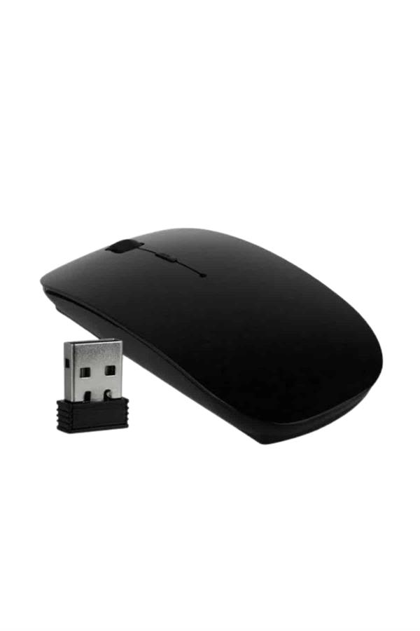 Siyah Wireless Kablosuz Sessiz Mouse Bluetooth Bağlantılı - Lisinya