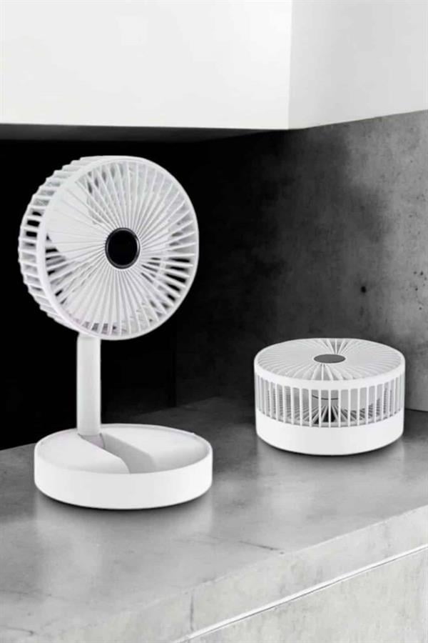 Soğutucu Vantilatör Telefon Standlı Mini Fan - Lisinya