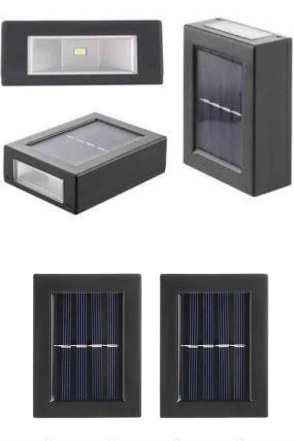 Solar Güneş Enerjili Çift Taraflı Duvar Lambası Çift Taraflı Duvar Lamba Güneş Enerjili - Lisinya