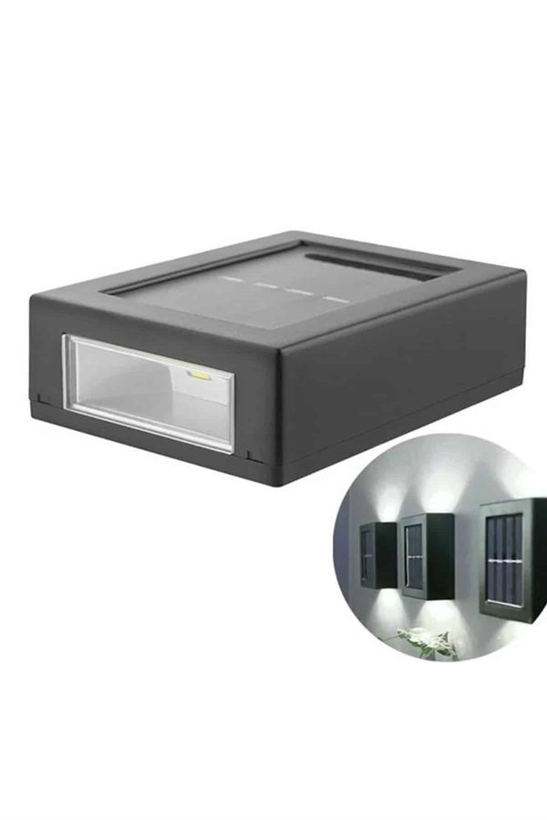 Solar Lamba Dekoratif Aplik Su Geçirmez Led Işıklı Duvar Lambası - Lisinya
