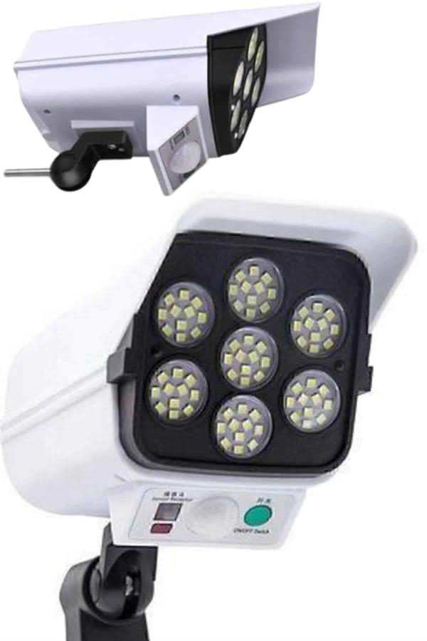 Solar Lamba Kamera Görünümlü Duvar Lambası Dönebilen Bahçe Aydınlatması - Lisinya Solar Lamba Kamera Görünümlü Duvar Lambası Dönebilen Bahçe Aydınlatması - Lisinya