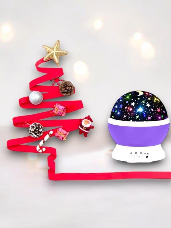 Dönen Renkli Gökyüzü Projektörlü Gece Lambası - Lisinya Dönen Renkli Gökyüzü Projektörlü Gece Lambası - Lisinya