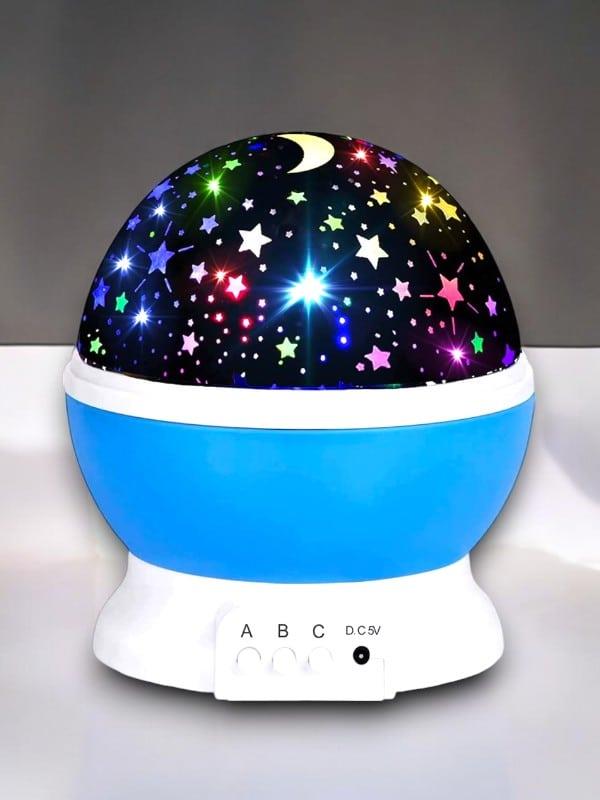 Dönen Renkli Gökyüzü Projektörlü Gece Lambası - Lisinya