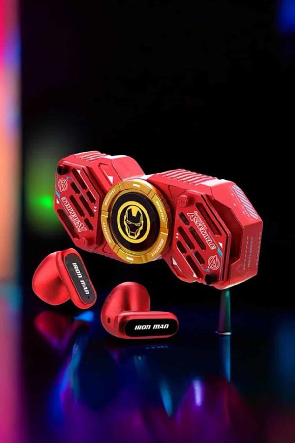 Stres Çarklı Bluetooth Kulaklık Kablosuz Kırmızı Yüksek Ses Kaliteli - Lisinya